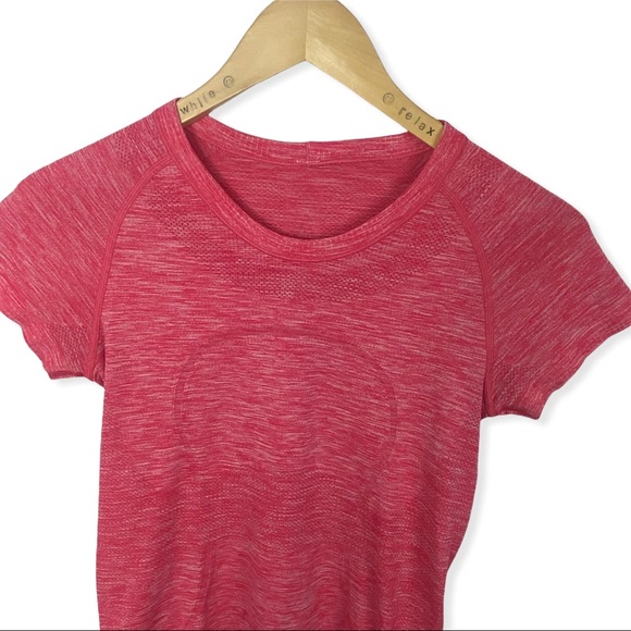 Lululemon Swiftly Tech Pink Short Sleeve T-Shirt 6 - Picture 4 of 9